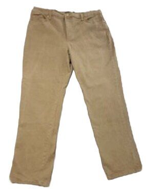 Gloria Vanderbilt Amanda Tan Denim Classic Bootcut Jeans Size 14 Short